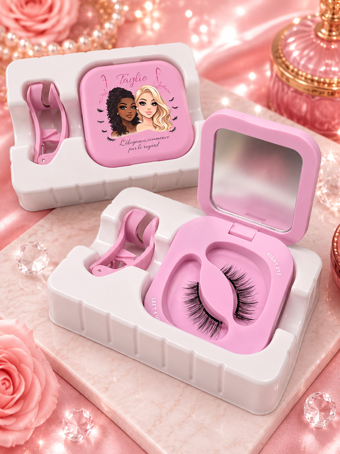 Coffret Faux Cils Magnétiques Taylie Paris