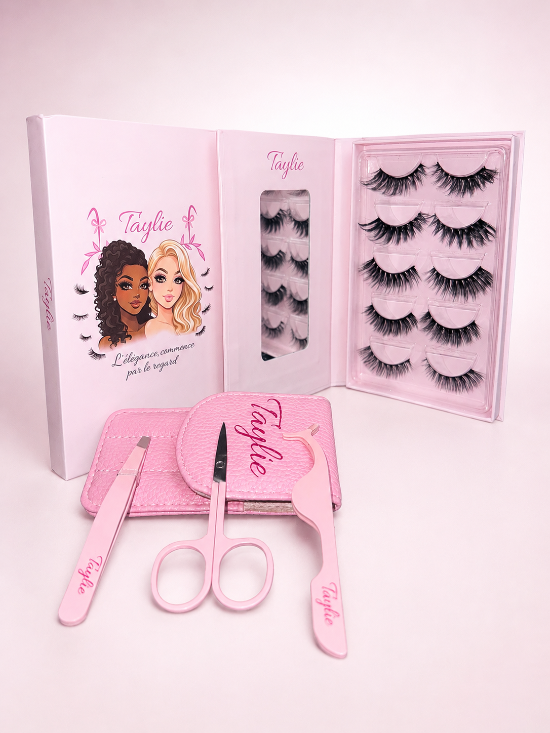 Coffret Faux Cils à Colle Taylie Paris (avec accessoires)